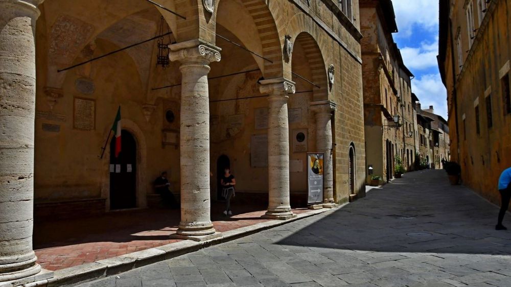 Street in Pienza