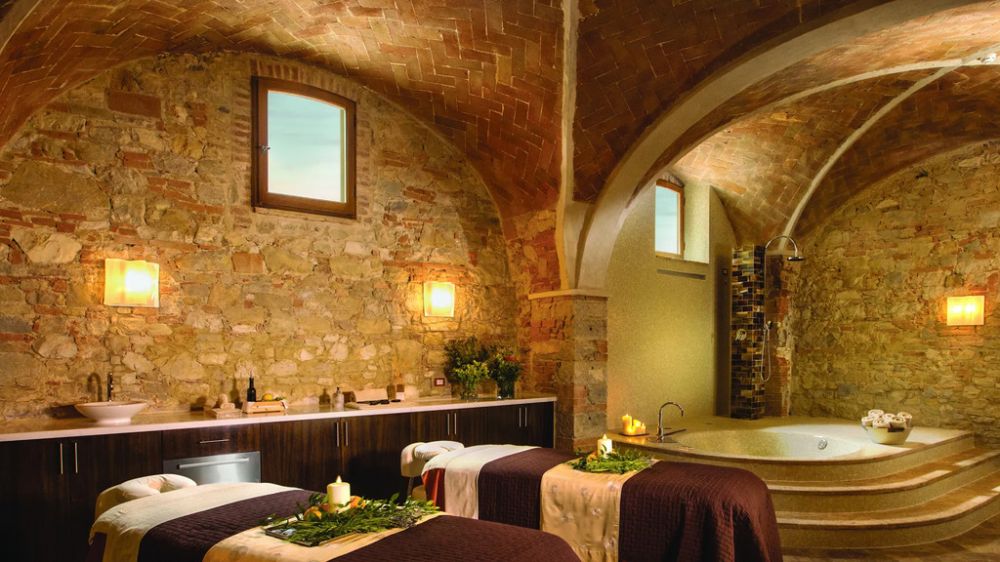 Spa at the San Gimignano wedding resort